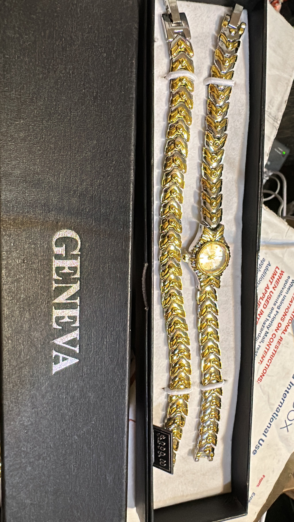 Geniva watch with bracelet
